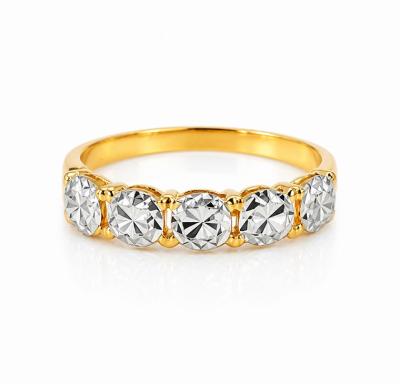 Merchant9 Cincin Emas Roti Bun Diamond Cut 2C L:0.4CM