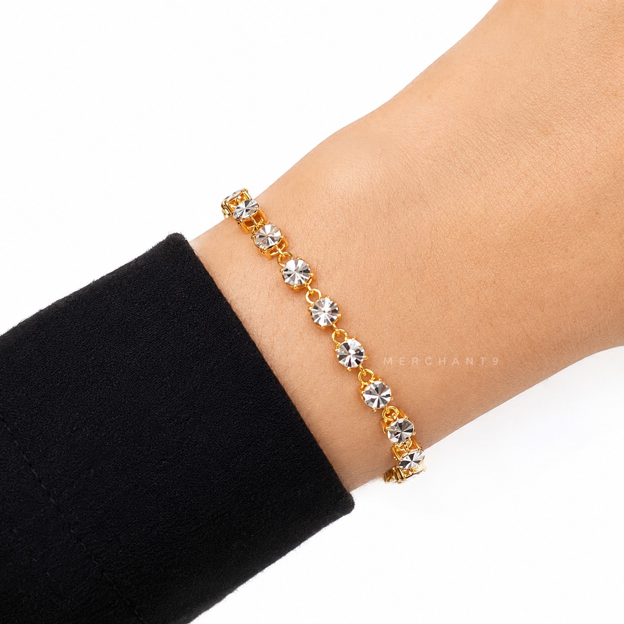 Merchant9 Rantai Tangan Louise Diamond Cut L:0.4CM
