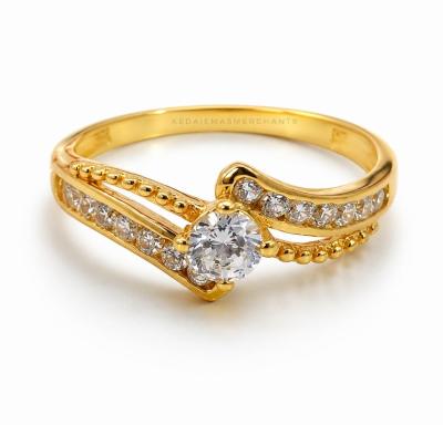 Merchant9 Cincin Emas Permata Cera CR9071