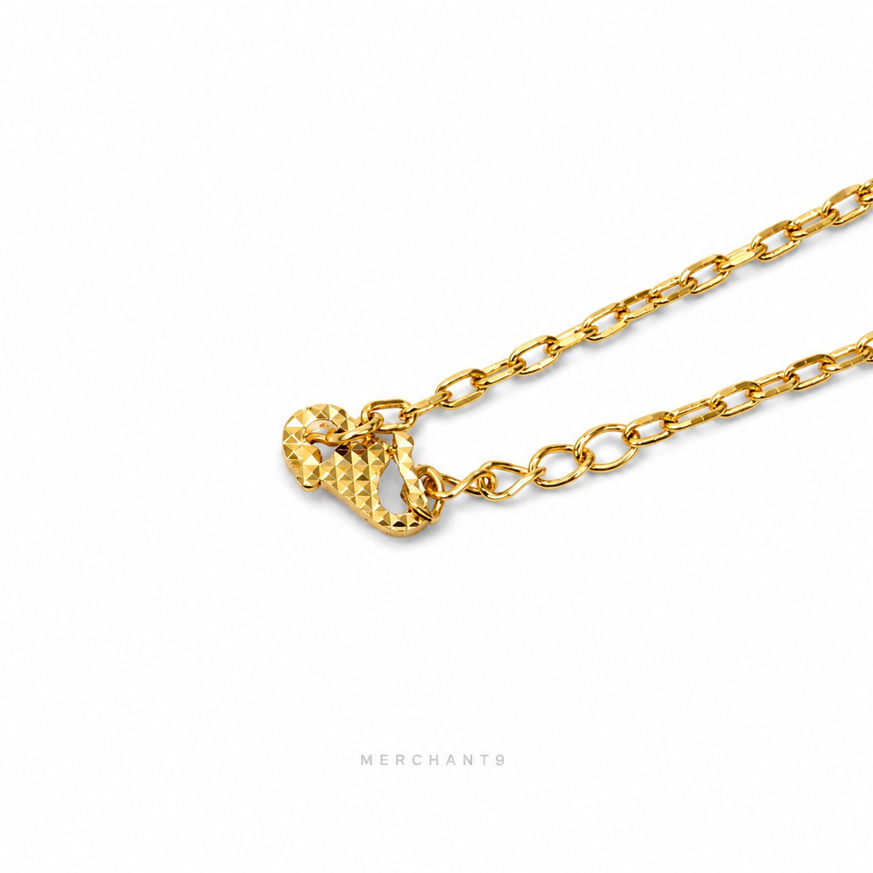 Merchant9 Rantai Leher Sauh Choker Sakura Flower Leona