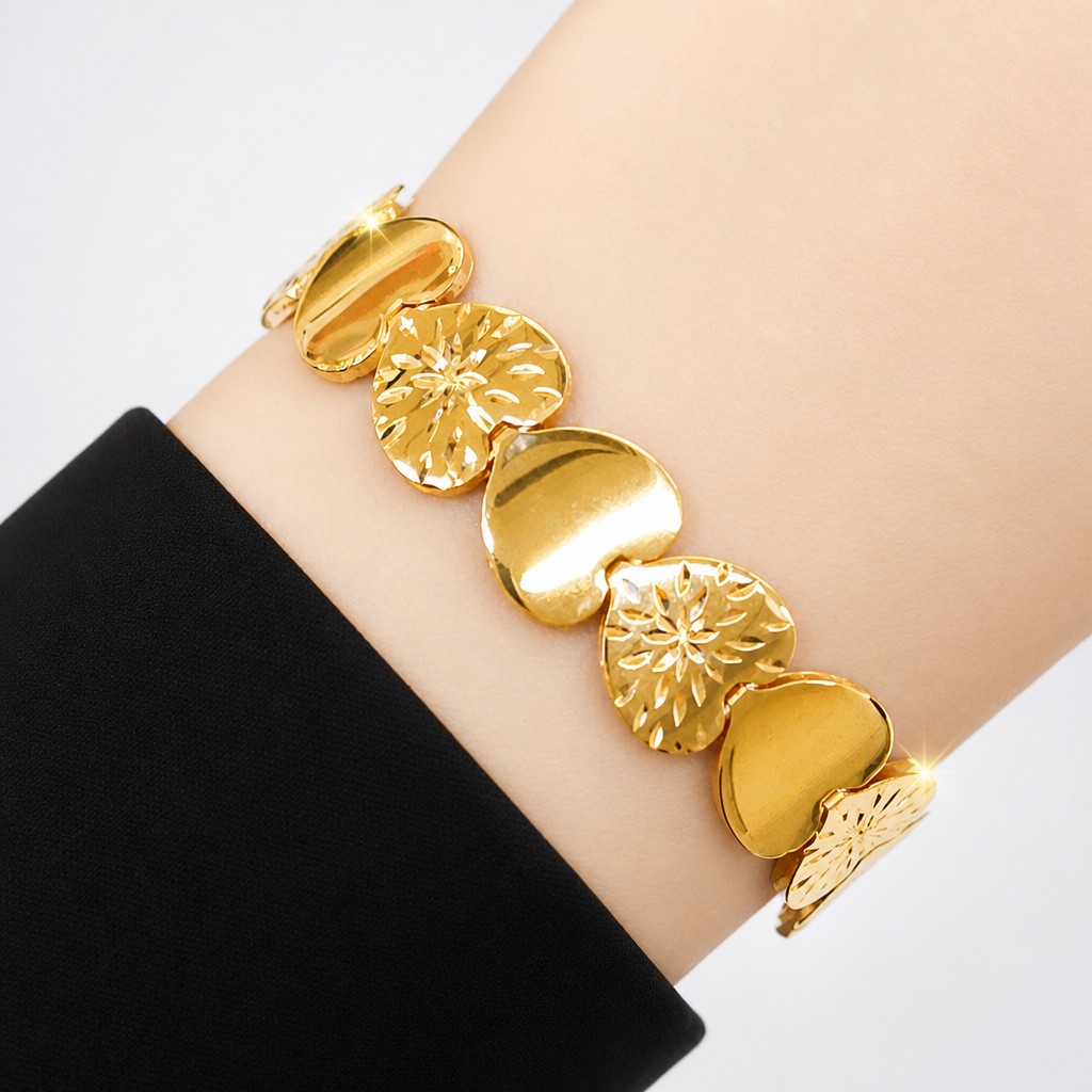 Merchant9 Rantai Tangan Fashion Love L:1.1CM