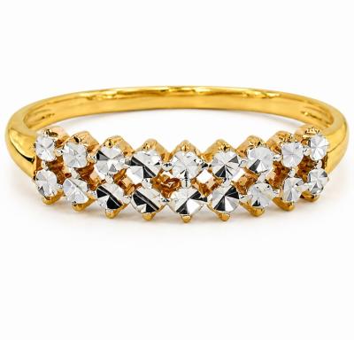 Merchant9 Cincin Emas Lattice Diamond Cut 2C L:0.4CM