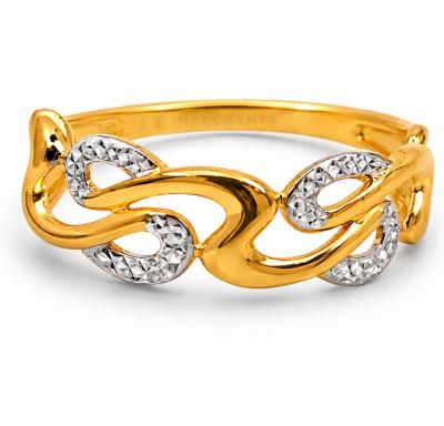 Merchant9 Cincin Emas Stella Wave Diamond Cut 2C L:0.65CM