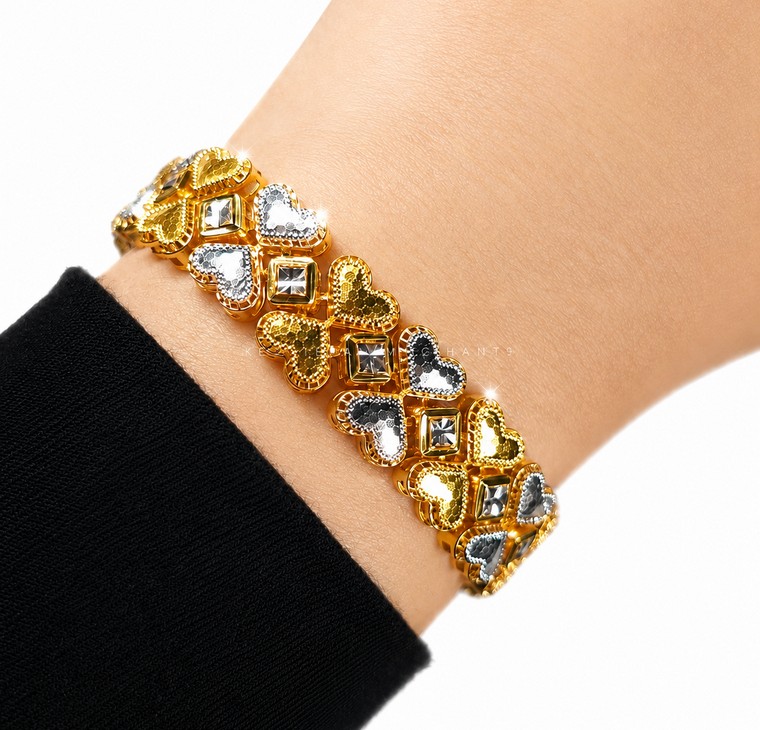 Merchant9 Rantai Tangan Love Honey Cube 2C L:1.2CM