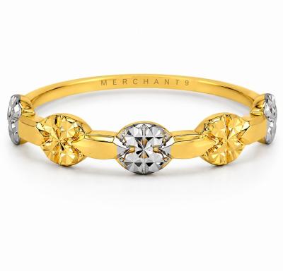 Merchant9 Cincin Emas Circle Diamond Cut 2C