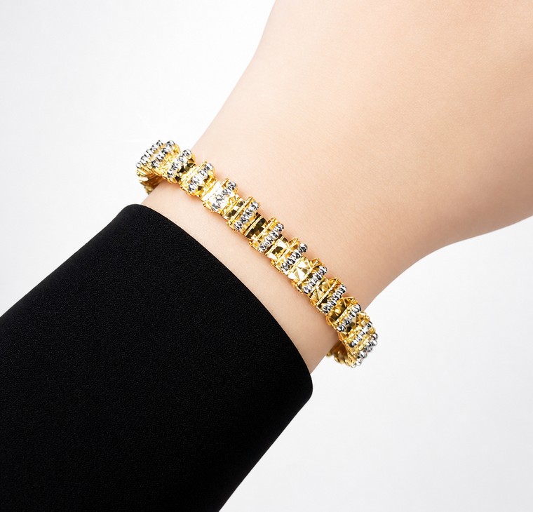 Merchant9 Gelang ELORA Lumi Italian Matrix 2C L:0.8CM