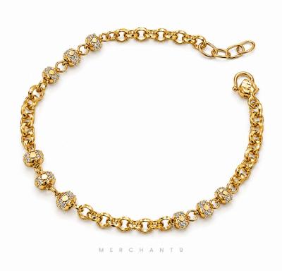 Merchant9 Rantai Tangan Choker Kendi Candy Mushroom 2C L:0.5CM