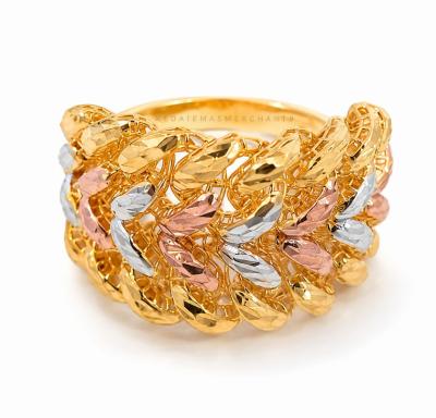 Merchant9 Cincin Emas Kait Kerawang 3C L:1.4CM