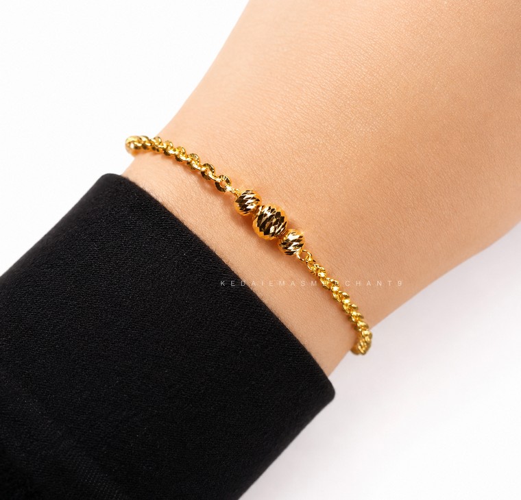 Merchant9 Rantai Tangan Choker Polo Candy Dimensi L:0.5CM