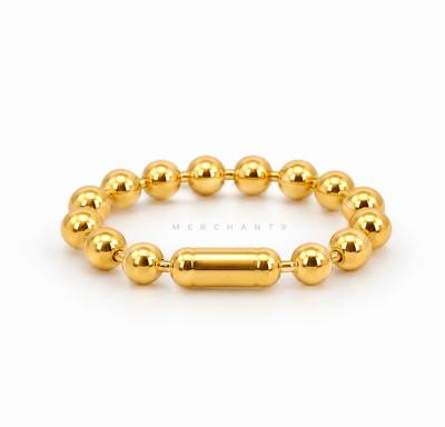 Merchant9 Cincin Emas Boba Minimalist L:0.25CM