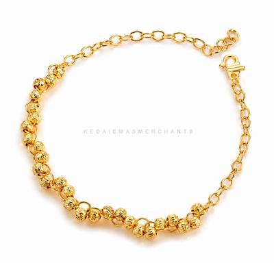 Merchant9 Rantai Tangan Choker Sauh Anggur L:0.4CM