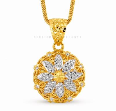 Merchant9 Loket Flora Medallion 2C L:1.9CM