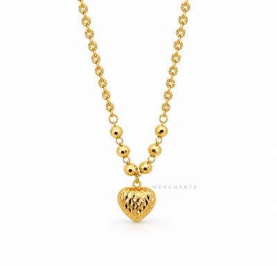 Merchant9 Rantai Leher Polo Choker Love Candy Honeycomb