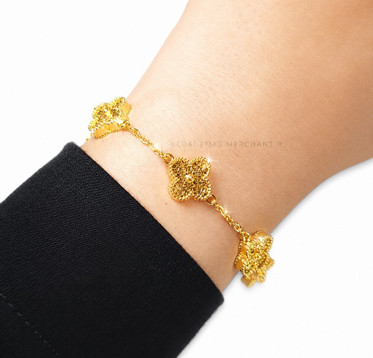 Merchant9 Rantai Tangan VC Leona 5 L:1.1CM