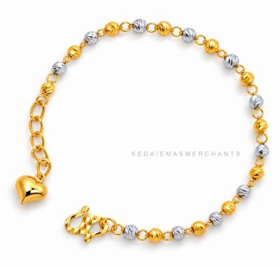 Merchant9 Rantai Tangan Candy Dimensi Love Gantung 2C L:0.25CM
