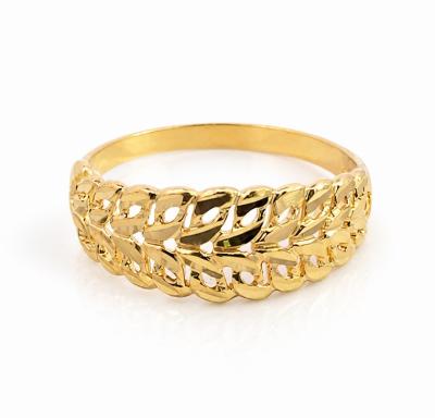 Merchant9 Cincin Emas Padi 2 Layer L:0.8CM