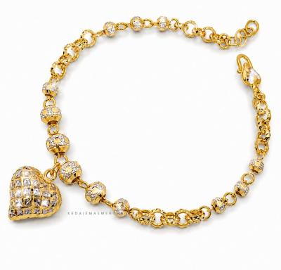 Merchant9 Rantai Tangan Choker Kendi Candy Planet Love Gantung 2C