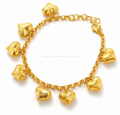 Merchant9 Rantai Tangan Kendi Dimensi Gantung Love L:0.3CM