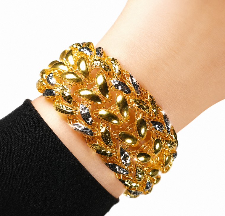 Merchant9 Rantai Tangan Tocang Jasmine 2C L:2.3CM (KLIP SLIDE)