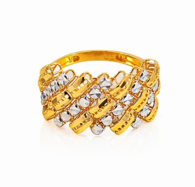 Merchant9 Cincin Emas Petak Kerawang L:1.2CM
