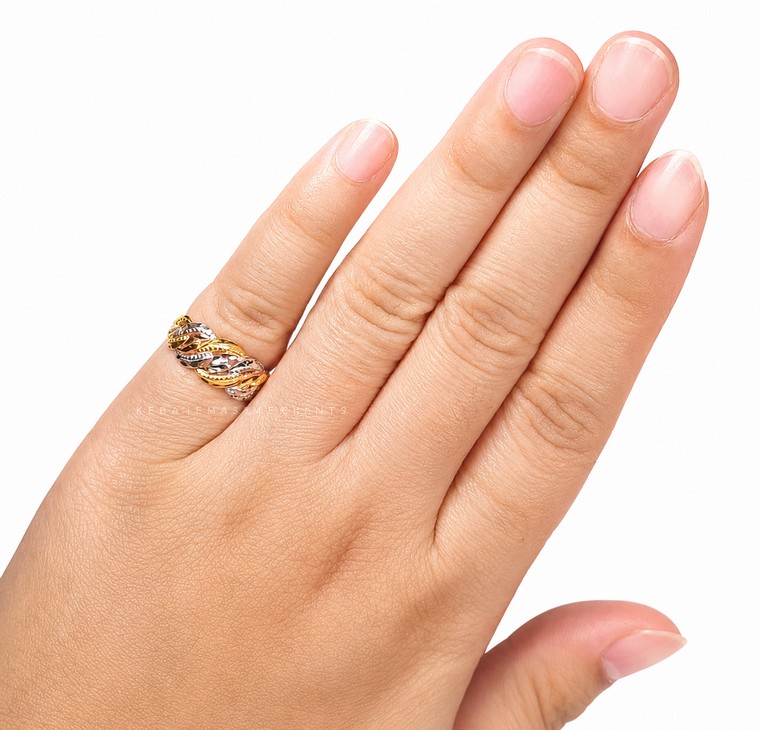 Merchant9 Cincin Emas Gajah Dimensi 2C L:0.8CM