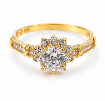 Merchant9 Cincin Emas Permata Cera CR9129