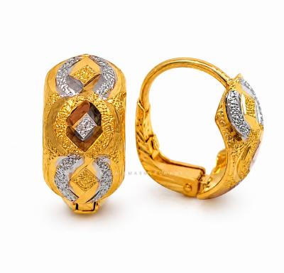 Merchant9 Subang Klip Star Wave Pasir 2C L:0.6CM