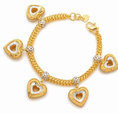 Merchant9 Rantai Tangan Snake Skin Gantung Love Kerawang 3C