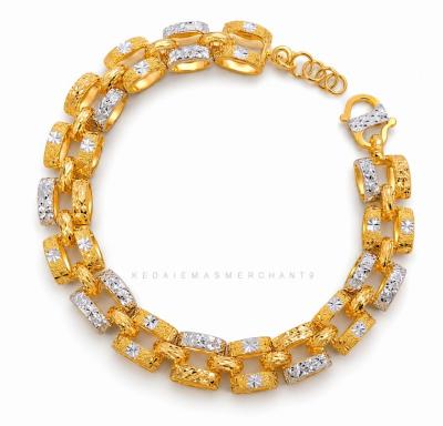 Merchant9 Rantai Tangan Veronica Batik Chrome L:0.8CM