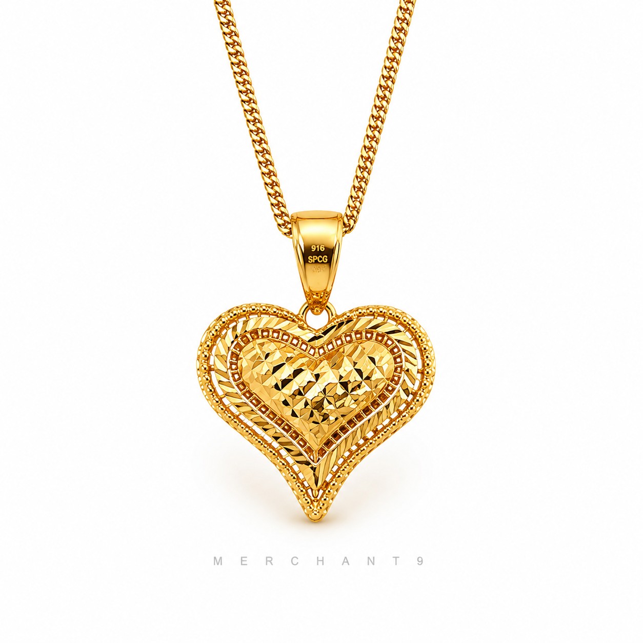 Merchant9 Loket Love Kerawang 2C L:1.9CM