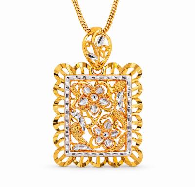 Merchant9 Loket Petak Bunga Kerawang Chrome L:1.9cm