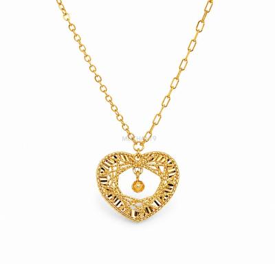 Merchant9 Rantai Leher Polo Choker Love Kerawang