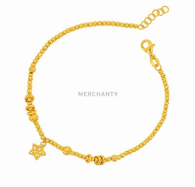 Merchant9 Rantai Tangan Boba Italian Star Gantung
