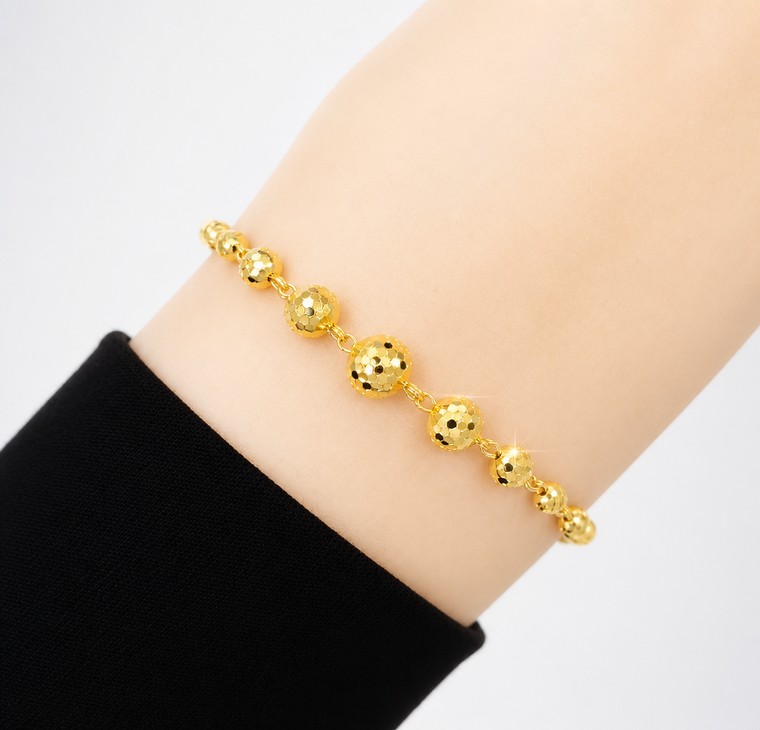 Merchant9 Rantai Tangan Choker Candy Honeycomb Dimensi L:0.5CM
