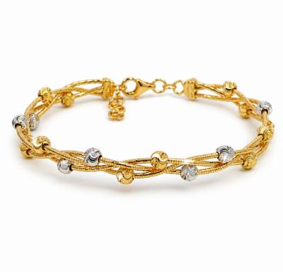 Merchant9 Gelang ELORA Tocang Lumi Stripe 2C  L:0.7CM