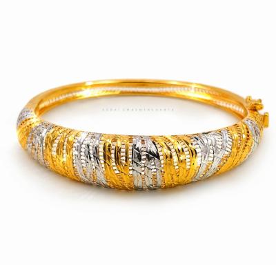 Merchant9 Gelang Oval Lintah Kerawang L:1CM