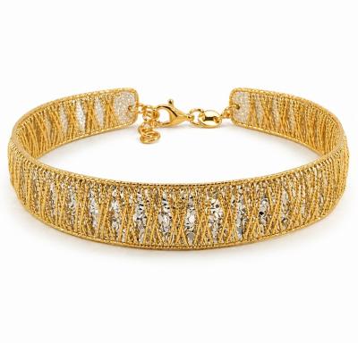 Merchant9 Gelang ELORA Cross Plate Leona 2C L:1.15CM
