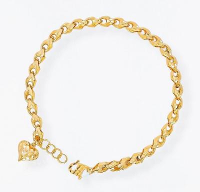 Merchant9 Rantai Tangan Siput Love Gantung L:0.4CM