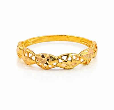 Merchant9 Cincin Emas Cekmek Kerawang L:0.4CM