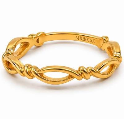 Merchant9 Cincin Emas Braida Silang L:0.25CM