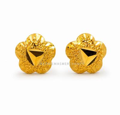 Merchant9 Subang Skrew Bunga Diamond Pasir L:0.45CM
