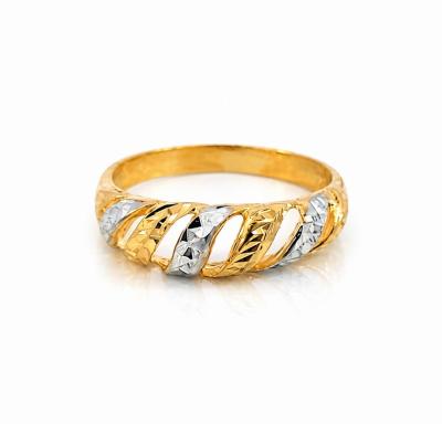 Merchant9 Cincin Emas Lintah Stripe Dimensi 2C L:0.6CM