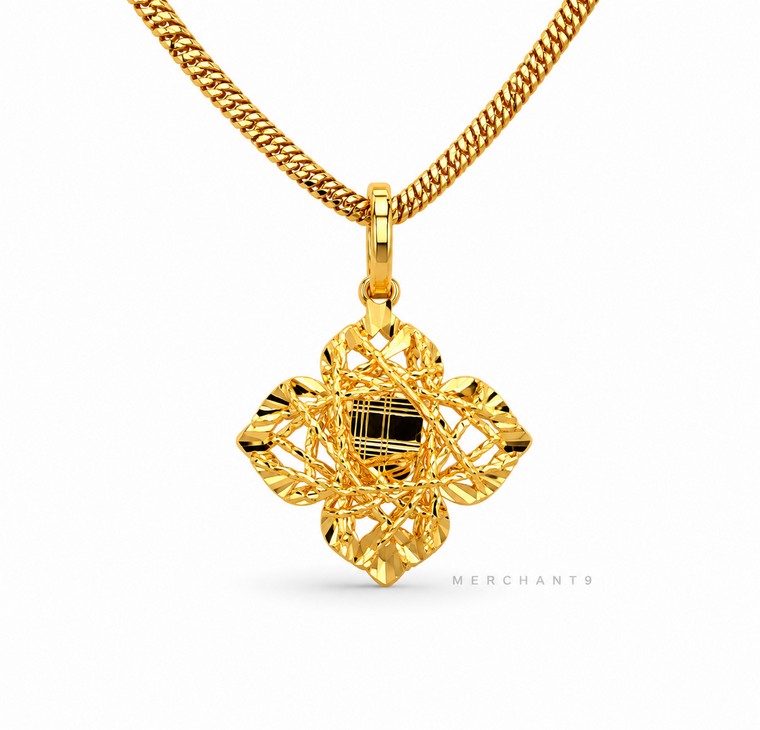 Merchant9 Loket Fleur Honey L:1.4CM