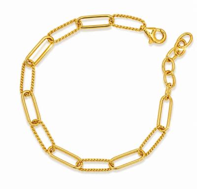 Merchant9 Rantai Tangan Paperclip Rope L:0.5CM