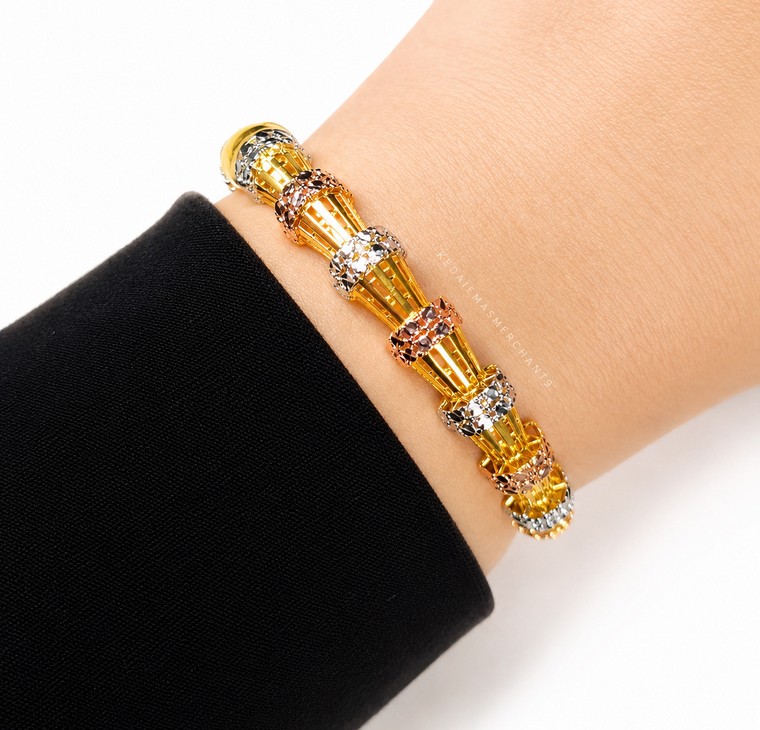 Merchant9 Gelang Bamboo Serpenti 3C L:0.75CM