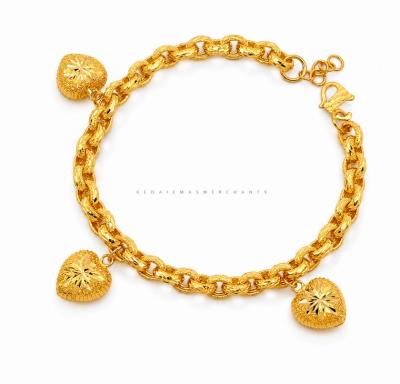 Merchant9 Rantai Tangan Sauh Dimensi Pasir Gantung Love L:0.5CM
