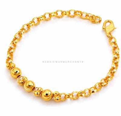 Merchant9 Rantai Tangan Kendi Choker Anggur Half Moon L:0.6CM