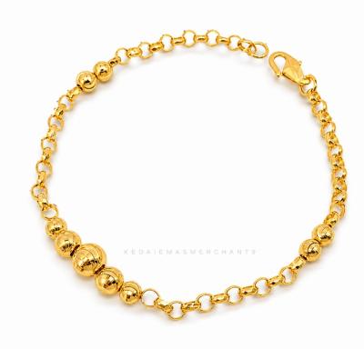 Merchant9 Rantai Tangan Choker Half Moon L:0.6CM