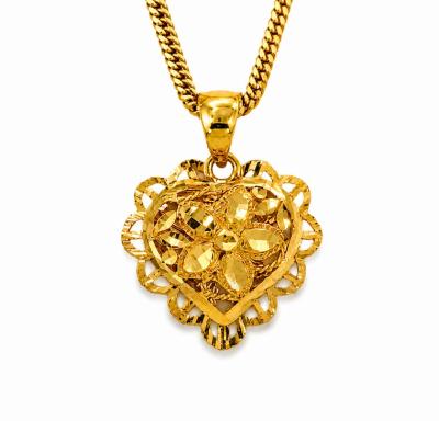 Merchant9 Loket Love Bunga Kerawang L:1.7CM