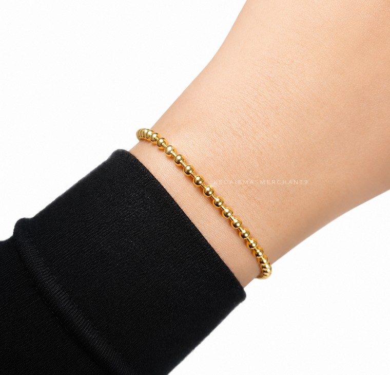 Merchant9 Rantai Tangan Pearl L:0.25CM
